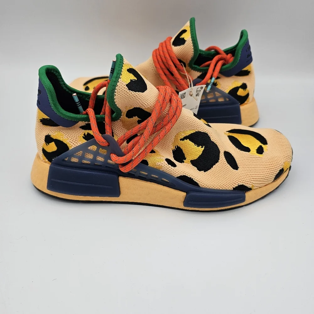 Adidas Pharrell x NMD Human Race 'Animal Print- Pulse Amber'